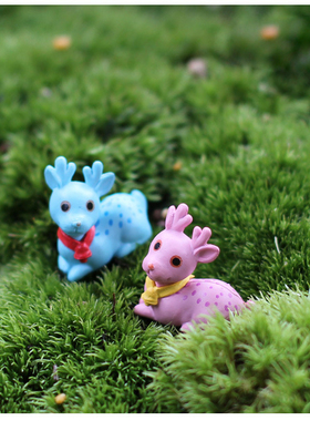 diypvc可爱风盆栽摄影公仔小摆件