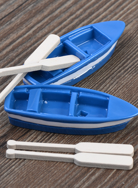 diy微景观生态瓶手工船桨小摆件