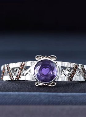 魔法少女希尔薇角色印象戒指动漫游戏二次元食指小众原创饰品礼物