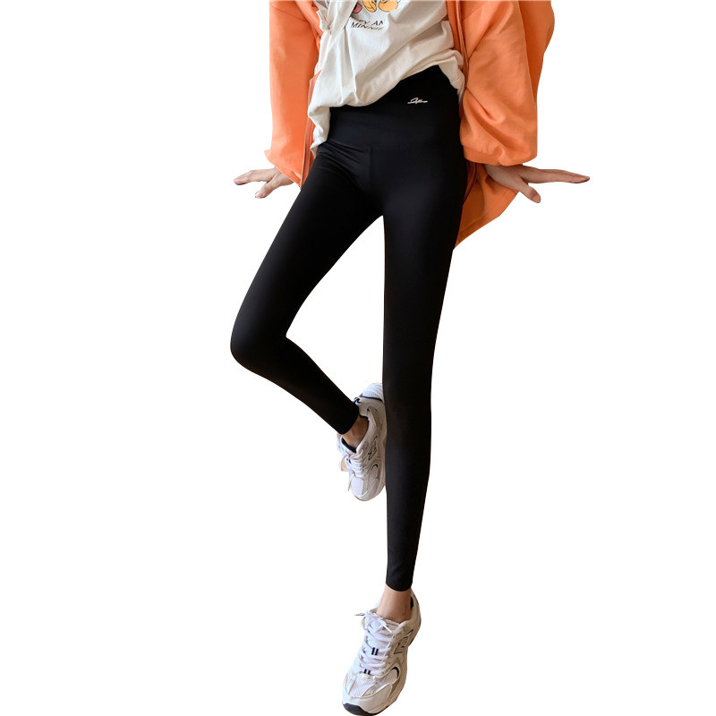 鲨鱼皮女高腰显瘦提臀芭比打底裤 伊索芙打底裤