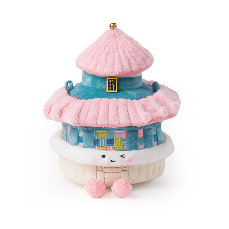 2025故宫食品中秋月饼风味糕点礼盒千秋万春亭毛绒包640g