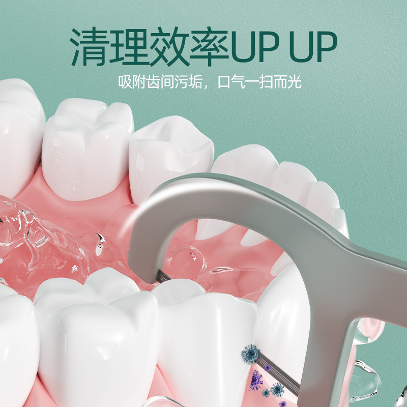 单独包装家庭装扁线倍加洁牙线棒 倍加洁美星牙线/牙线棒