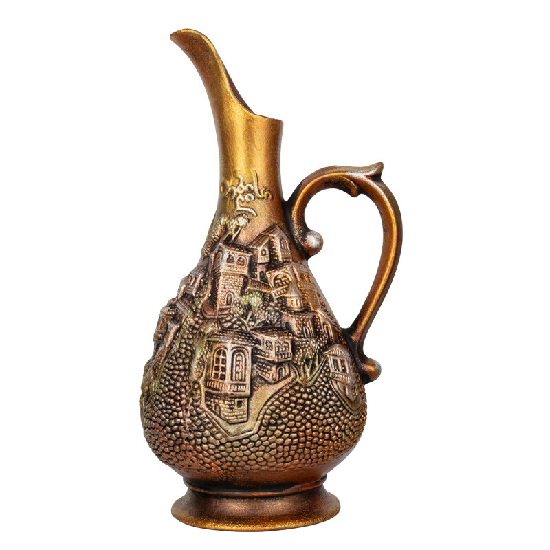 格鲁吉亚原瓶原装进口陶罐红酒金酒壶半甜干型红葡萄酒彩陶送礼袋,淘宝优惠券,粉丝福利购,淘宝优惠卷