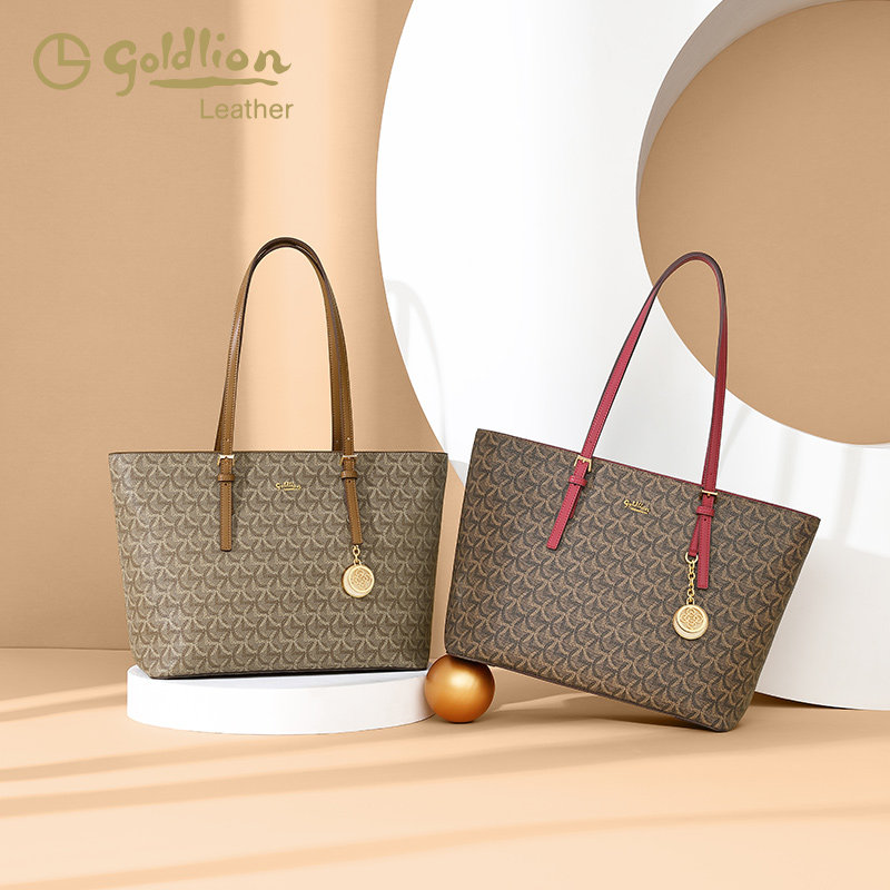 金利来2022年新款pvc印花托特包包 金利来女包托特包