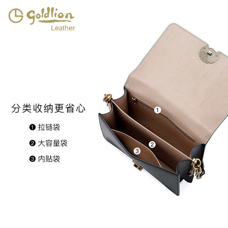 金利来2020新款单肩斜挎春秋小方包 金利来女包女士包袋