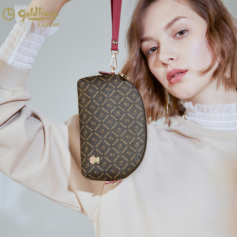 金利来2021新款单肩斜挎链条女包 金利来女包女士包袋