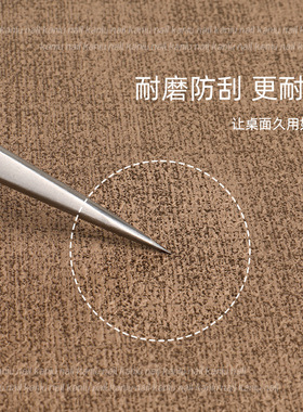 超大美甲桌垫2026新款防水防刮防胶轻奢皮革日式极简桌布美甲工具