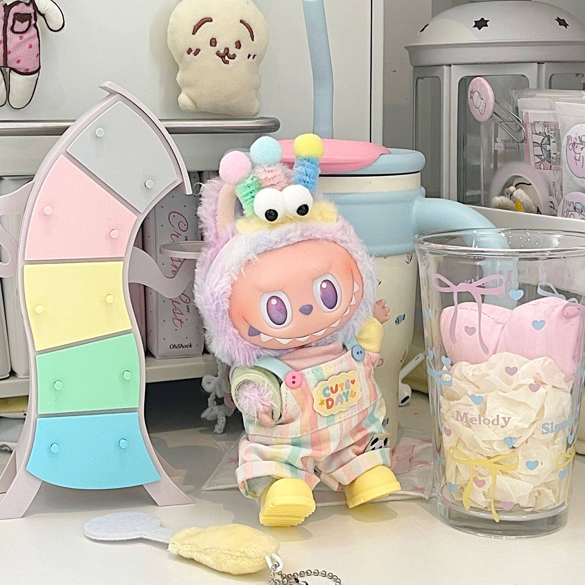 跨境labubu娃衣17厘米一二三代公仔换装娃衣可着替套装拉布布衣服,淘宝优惠券,粉丝福利购,淘宝优惠卷