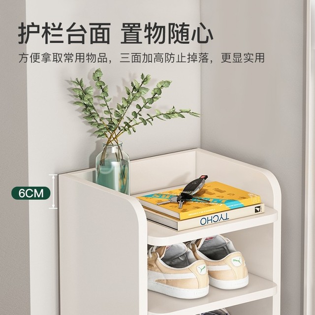 Door shoe rack storage artifact small shoe rack is simple