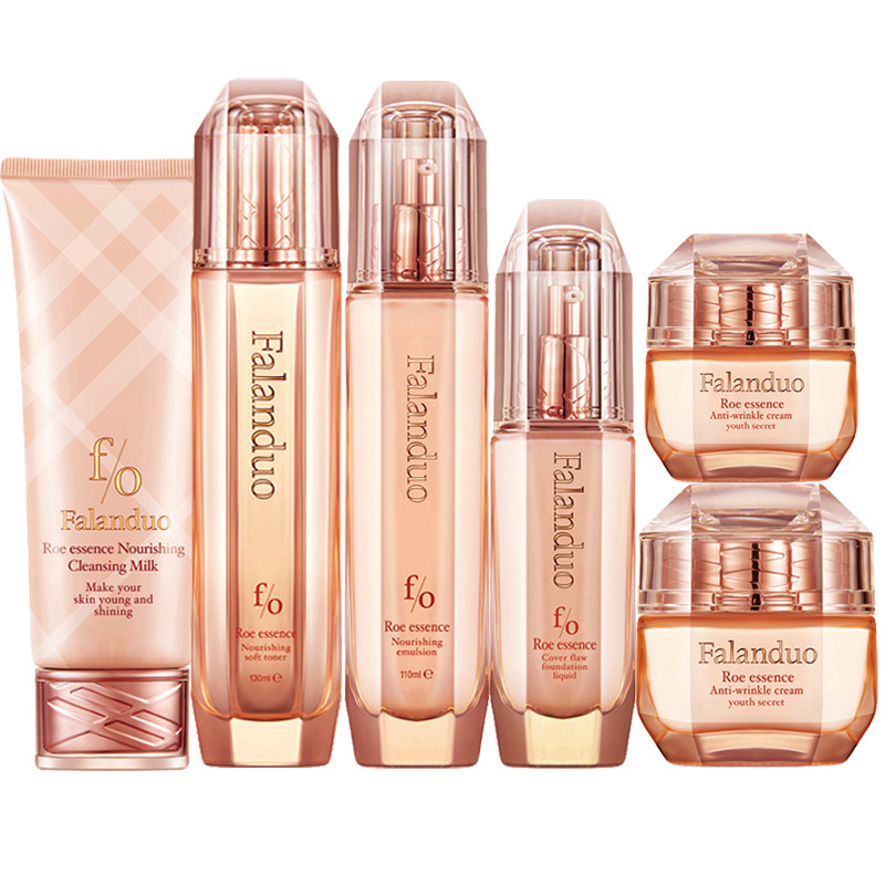 法兰朵鱼子精华护肤品套装抗皱霜补水保湿滋养细致亮肤水乳液正品,淘宝优惠券,粉丝福利购,淘宝优惠卷