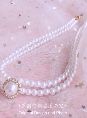 项链LOLITA洛丽塔优雅花嫁茶话会