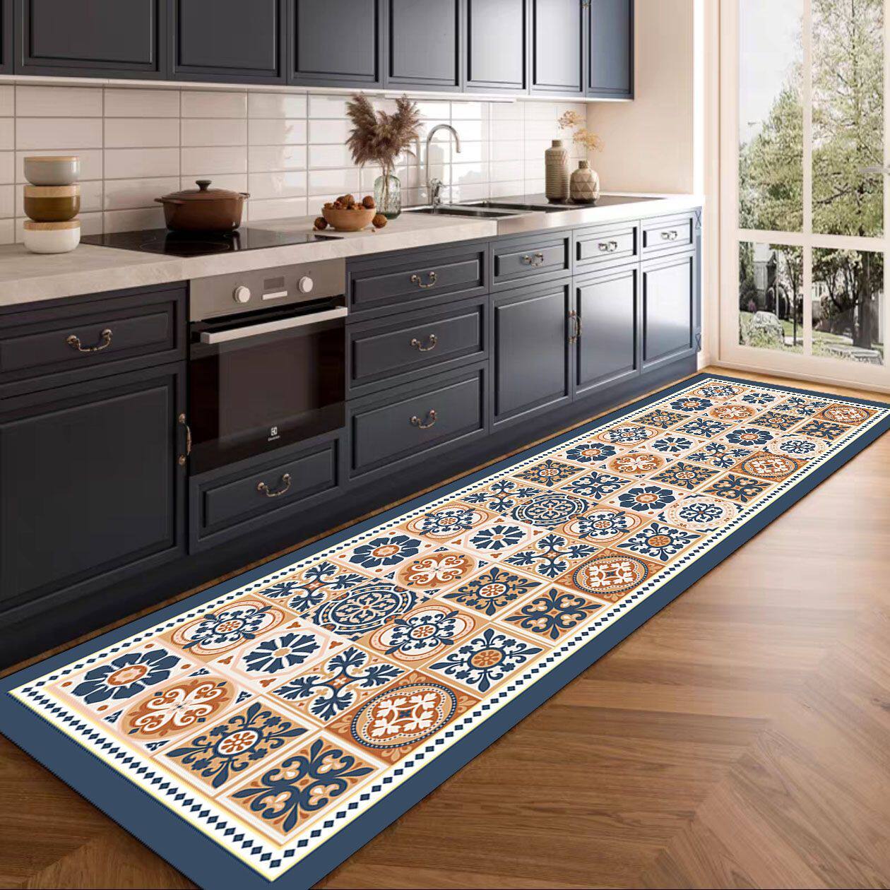 Diatom mud thickened kitchen water-absorbent, non-slip and durable