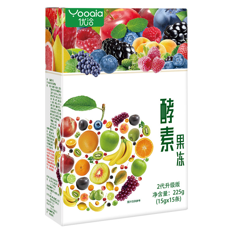 双十一预售!优洽果冻正品孝素酵素 优洽食品酵素