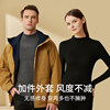 Cashmere silk de velvet heating luxury thermal suit