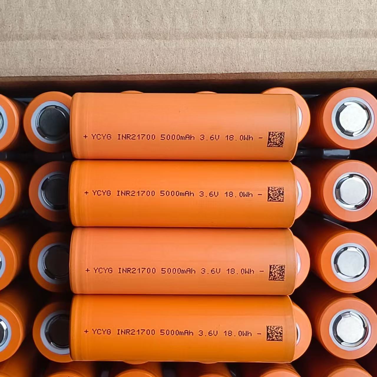 全新21700锂电池动力电池5000mAh3.7V 3C放电15A电动车电芯大容量 - 图0