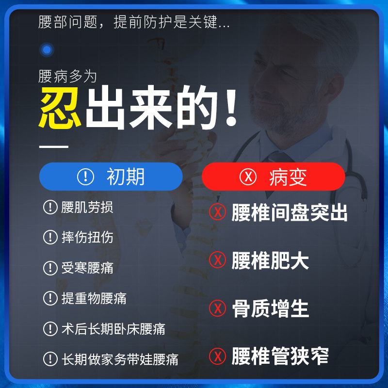医用腰椎间盘突出男女腰部护腰带 oper医疗器械护具（器械）
