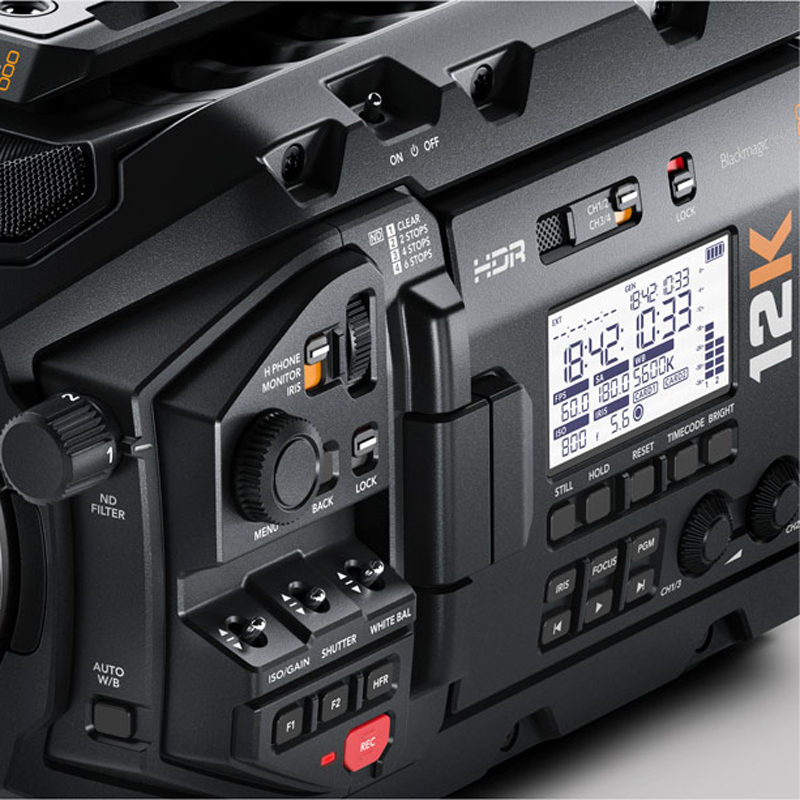 Blackmagic URSA MINI  Pro 12K数字电影机专业级广播级PL卡口现 - 图2