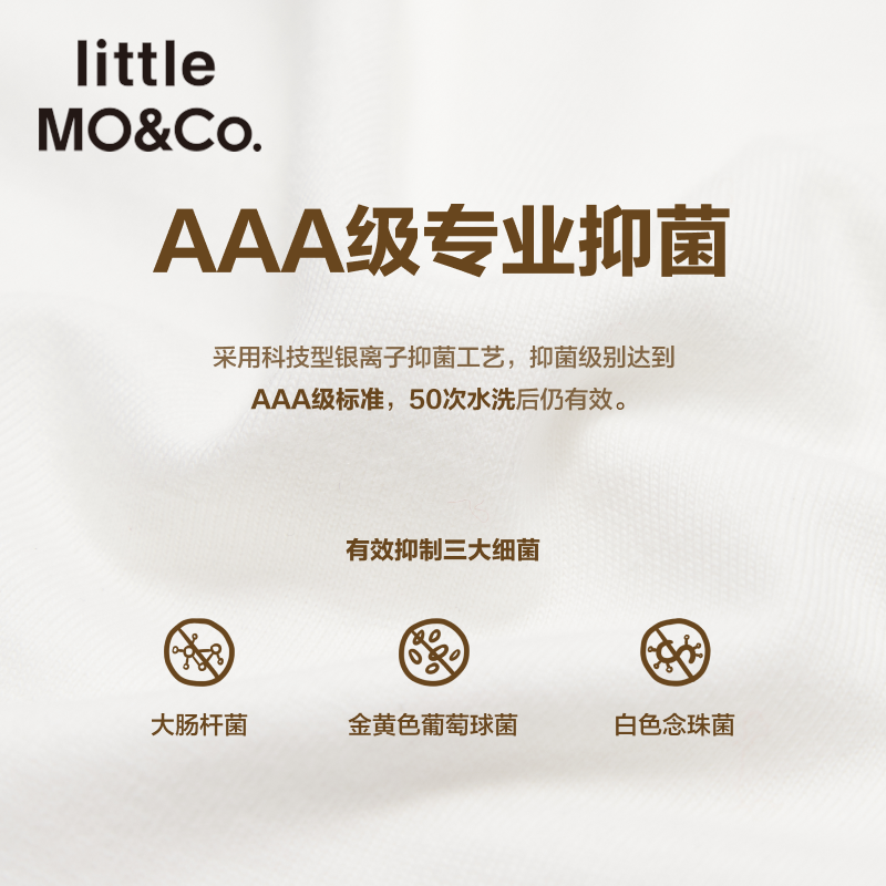 抑菌 迪士尼米奇IP亲子装 little moco童装女童纯棉短袖T恤儿童