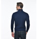 OuGLYO Leo high lapel thin pullover wool shirt
