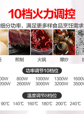 正步大功率煮奶茶珍珠商用电磁炉