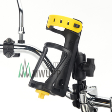 Мотоцикл навигация/держатель телефона/домофон 五匹mwupp摩托车水杯支架水壶架骑行装备自行车矿泉水饮料架杯架