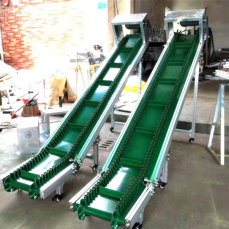 爬坡输送机小型皮带传送带平行食品传动快递流水线上料提升传送机,淘宝优惠券,粉丝福利购,淘宝优惠卷