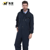 Рабочая одежда большого размера, сварка, шляпа, рабочая одежда, одежда для защиты труда, сварка, мужская пылепроницаемая рабочая одежда, джинсовая автоматическая ремонт