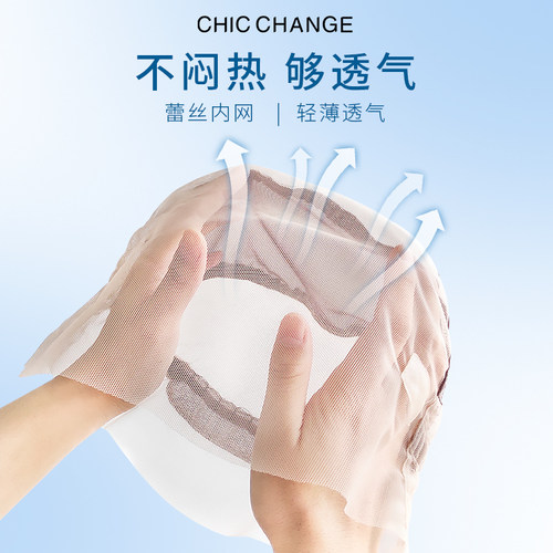 假发女长发全头套式大波浪长卷发蕾丝逼真假发套真发头套全真自然 - 图1