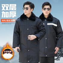 New military cotton great clothes mens thickened cold storage anti-cold labor security work clothes security work clothes winter clothing womens northeast big cotton padded jacket