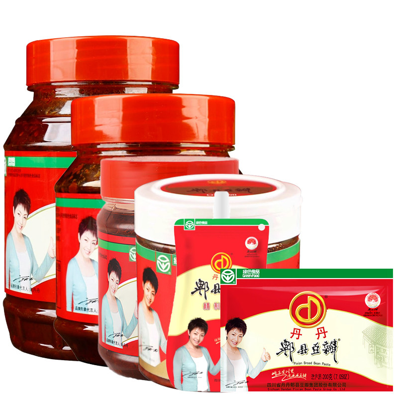 丹丹红油郫县豆瓣酱200g辣椒酱火锅川菜调味料酱炒菜调料商家用品,淘宝优惠券,粉丝福利购,淘宝优惠卷