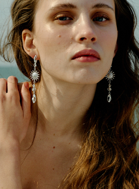 MONSECRET 25SS新品 破晓项链设计感choker循迹手链逐日耳坠长款