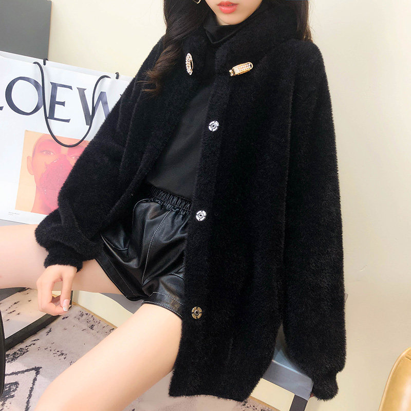 女士短外套2020年新款女上衣开衫 米幽谷短外套