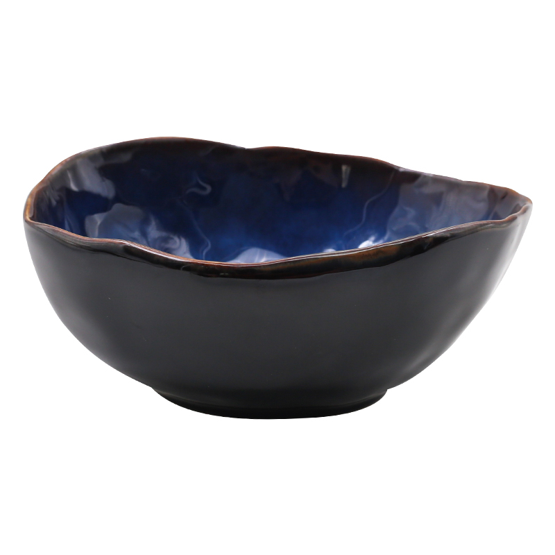 小菜饭碗欧式陶瓷深碗不规则碗创意餐具异形碗盘碗碟套装面碗家用-图3