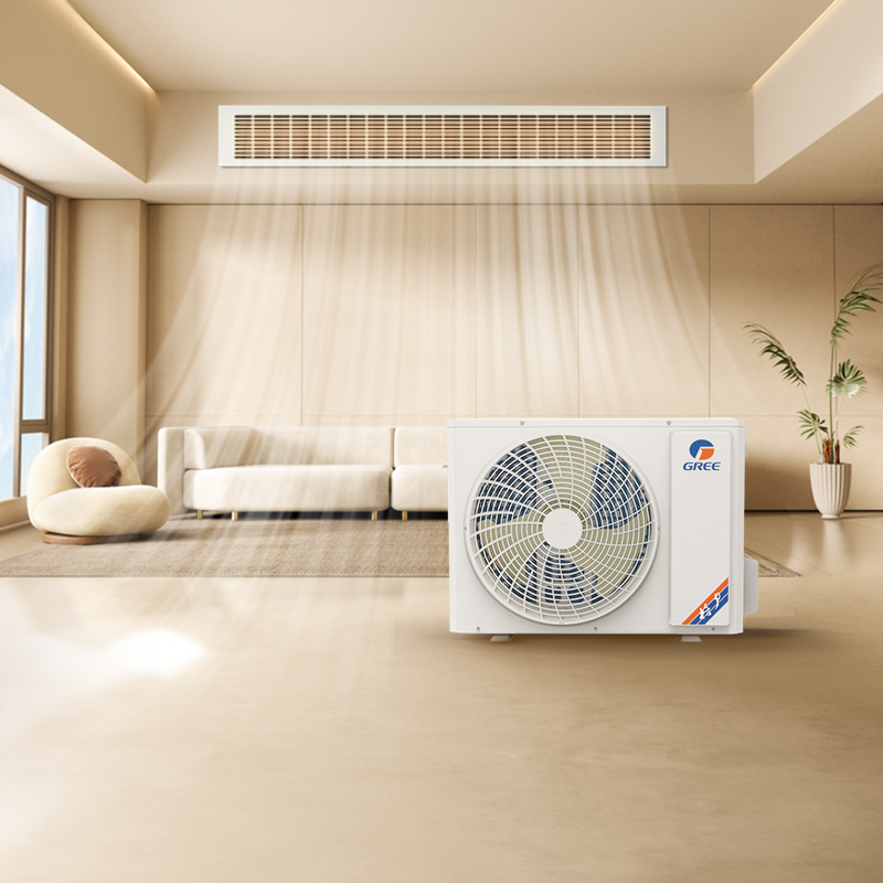 Gree/格力中央空调家用客厅风管机大1匹一拖一冷暖变频隐藏卧室C3