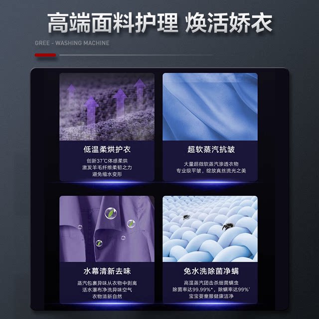 Gree's new generation of Nu-Sin washing and drying machine