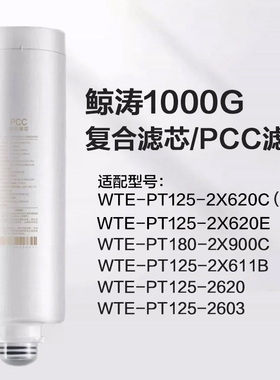 格力净水器滤芯 适配鲸涛1000G 2X620E/2X620C/2603/2620