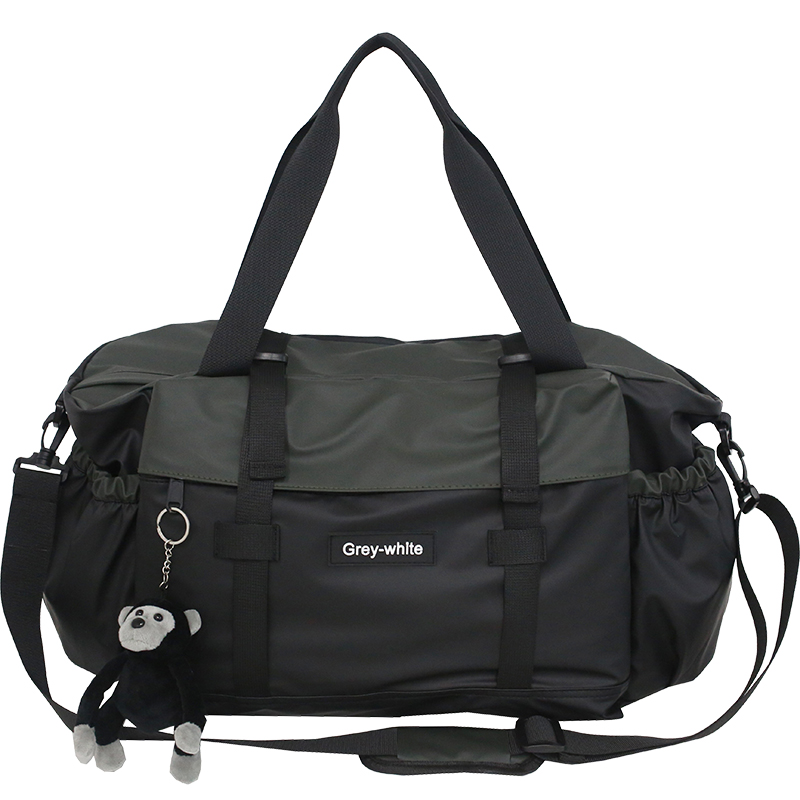 短途旅行包男手提大容量出差斜挎包 大牙旅行袋