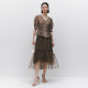 ARIOSEYEARS ຜະລິດຕະພັນລະດູຮ້ອນໃຫມ່ທີ່ງ່າຍດາຍອອກແບບຄໍ V ແຂນສັ້ນເສື້ອ chiffon ບາງໆສໍາລັບແມ່ຍິງ 305150
