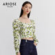 Ainos Estee Puff Sleeve Sweet Top