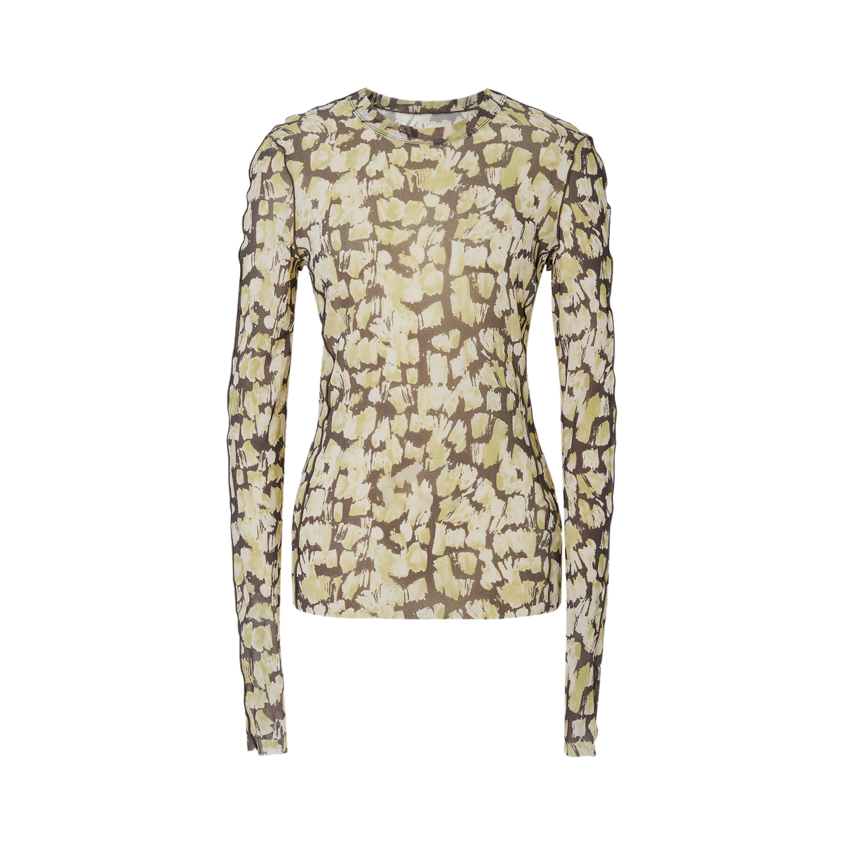 艾诺丝雅诗 法式印花修身长袖雪纺衫女2024秋季圆领上衣30826025,淘宝优惠券,粉丝福利购,淘宝优惠卷