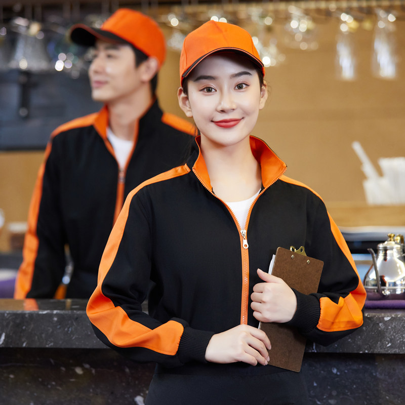 纯棉广告工作服长袖秋冬套装卫衣 奥娅图卫衣