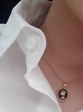 滴胶复古礼物冷淡风锁骨链送女友