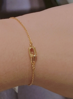 可水洗自制小宝环手链