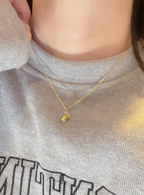 超治愈精致铃兰小项链