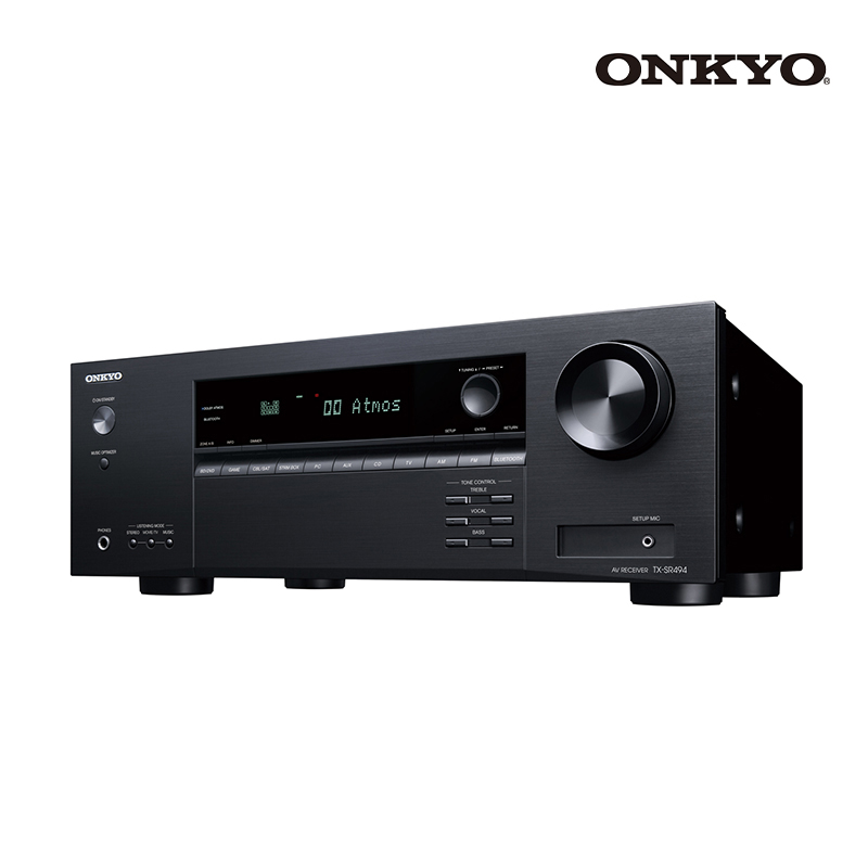 Onkyo/安桥 TX-SR494家庭影院7.2声道功放机支持4K杜比全景声视界 - 图0