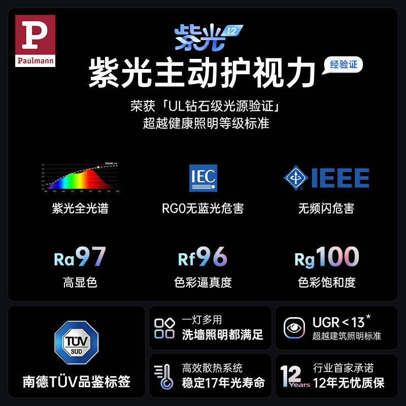 德国柏曼护眼明装射灯折叠可调角度无主灯客厅玄关照画防眩筒灯具,淘宝优惠券,粉丝福利购,淘宝优惠卷