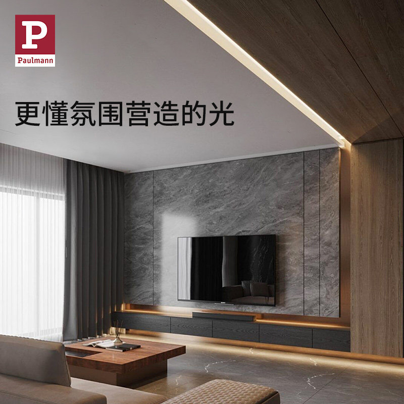 德国柏曼灯带灯条led客厅餐厅天花吊顶卧室装饰氛围自粘组合220v_虎窝淘