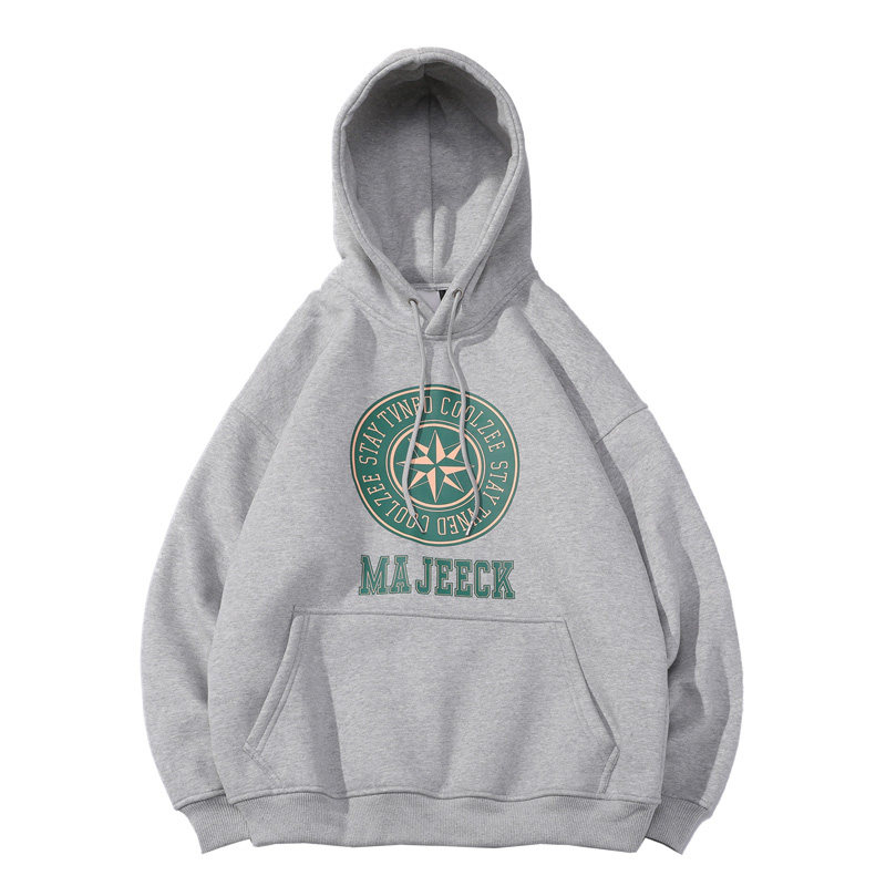 男连帽春秋季潮牌宽松2021新款卫衣 文际卫衣