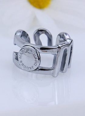 欧美镂空镀金戒指日常百搭现货