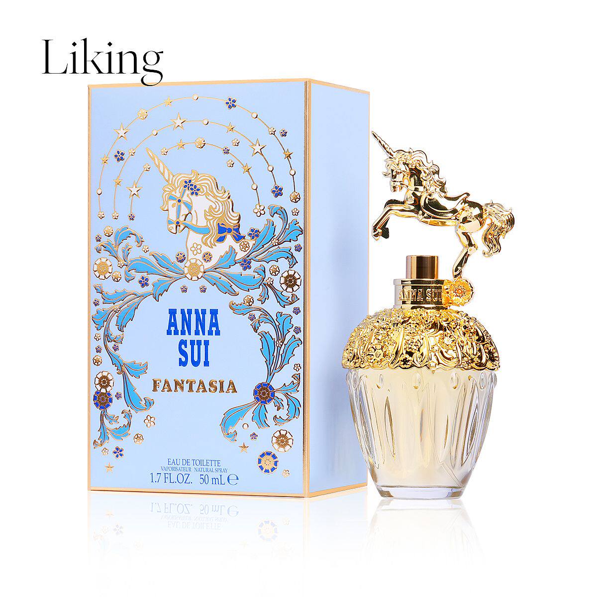 annasui独角兽筑梦天马女士淡香水 LIKING海外香水